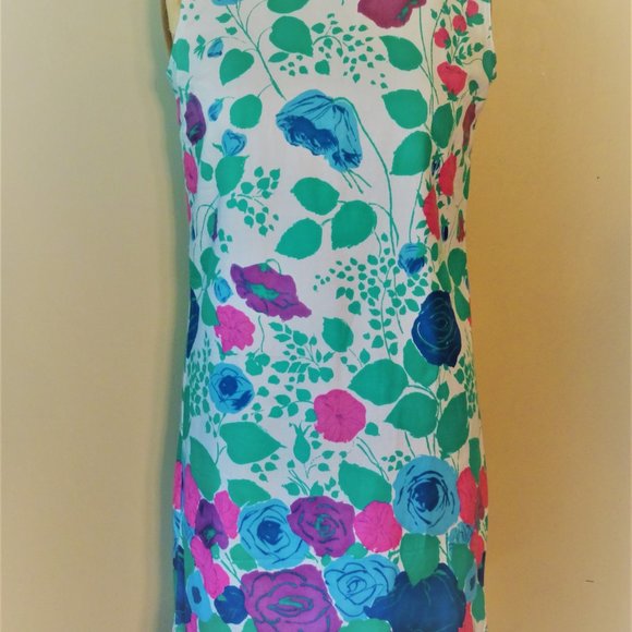 Vintage Flower Dress from Japan - Picture 2 of 7